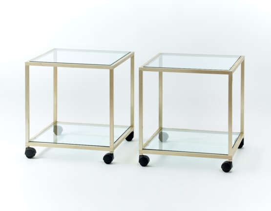 Lino Sabattini. Pair of trolleys / bedside tables - photo 1