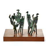 Lino Sabattini. Patinated bronze sculpture on wooden base - photo 2