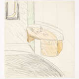 Carlo Scarpa. Sketch for the toilet in the bathroom of Casa Zentner - фото 1
