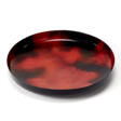 Tray in enamelled copper in shades of red and black - Auktionsarchiv