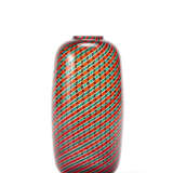 Paolo Venini. Tapered cylindrical vase in blown glass - фото 1