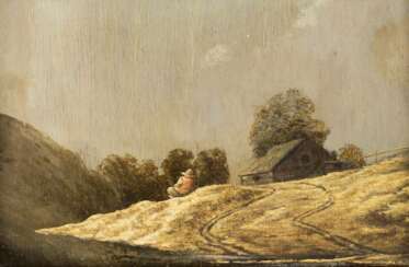 ANTHONY JANSZ VAN DER CROOS (ATTR.) 1606 Alkmaar - 1662/63 Den Haag HOLLÄNDISCHE LANDSCHAFT MIT WANDERER
