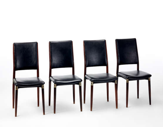 Eugenio Gerli. Lot consisting of four chairs model "S81" - photo 1