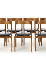 Lot of seven chairs model