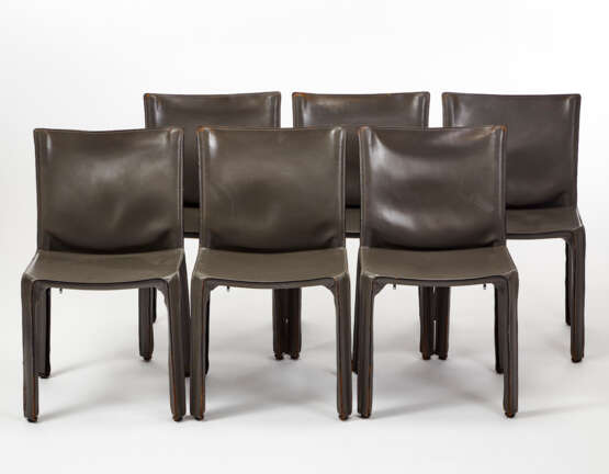 Mario Bellini. Lot consisting of six chairs model "Cab 412" - Foto 1
