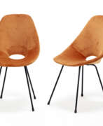 Vittorio Nobili. Pair of chairs model "Medea"