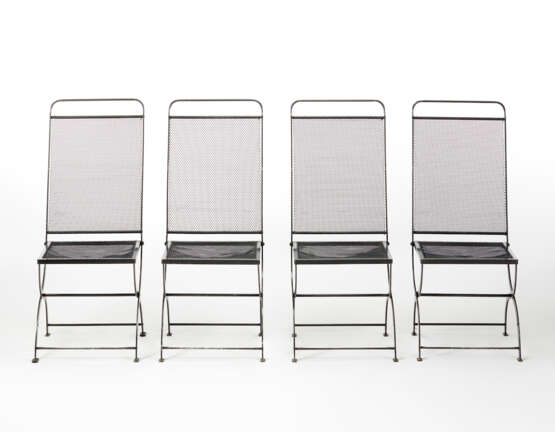Luigi Caccia Dominioni. Four chairs model "S4 Nonaro" - фото 1