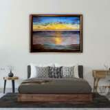 Painting “Beautiful sunset”, Canvas, Oil paint, Realist, Marine, Latvia, 2020 - photo 6