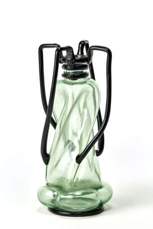 Umberto Bellotto. Vase in transparent greenish blown glass - photo 1