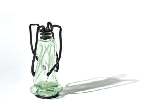 Umberto Bellotto. Vase in transparent greenish blown glass - photo 4
