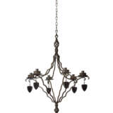 Umberto Bellotto. Wrought iron chandelier - фото 1