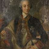 DEUTSCHER MEISTER Tätig im 18. Jahrhundert PORTRAIT EINES KÖNIG - Foto 1