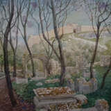 Иосафатова долина Paper Watercolor Realism Landscape painting 2005 - photo 1
