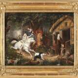 DEUTSCHER SPÄTROMANTIKER Tätig 2. Hälfte 19. Jahrhundert Märchenkönig auf der Jagd, geleitet von Gnade und Hartherzigkeit - фото 2