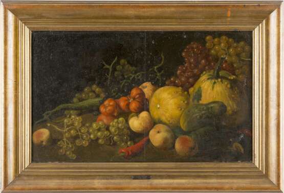 CELLA THOMA (ATTR.) 1858 - 1901 Stillleben mit Gemüse und Früchten - Foto 2