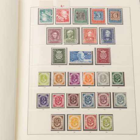 Briefmarkenalbum BRD 1949-1974 - фото 2