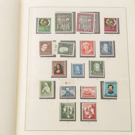 Briefmarkenalbum BRD 1949-1974 - Foto 3