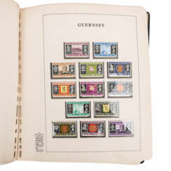 Briefmarkenalbum Guernsey