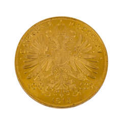 Österreich/GOLD - 100 Kronen 1915/NP,