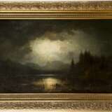 TOBIAS ANDREAE 1823 - 1873  Mondnacht am Chiemsee - Foto 2