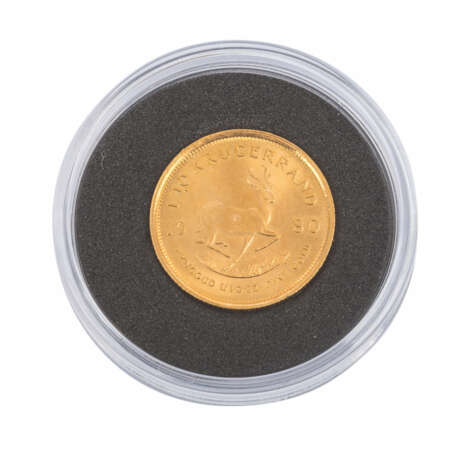 Südafrika 1/10oz 1980 /GOLD - фото 2