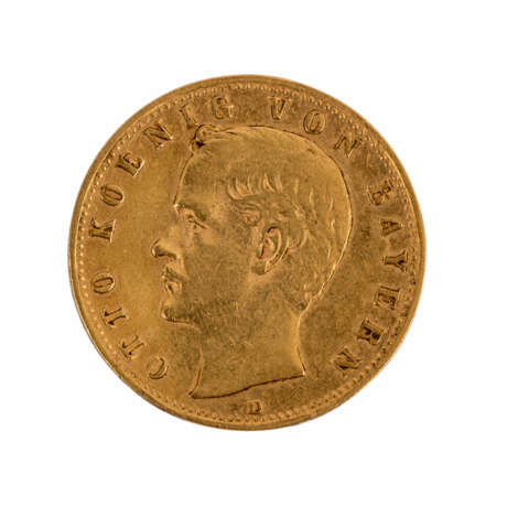 Bayern/GOLD - 10 Mark 1898 D Otto, - Foto 1