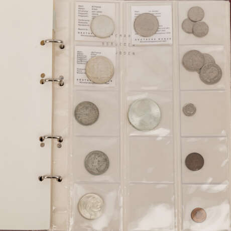 Restsammlung mit meist europäischen Münzen, - photo 3