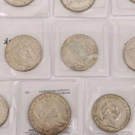 14 x Münzen des Dt. Kaiserreichs - - Foto 2