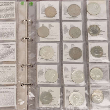 DDR - In den Hauptausgaben mit 136 Münzen augenscheinlich - photo 5