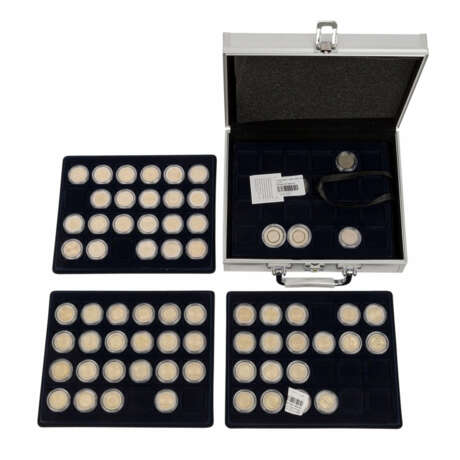 Euro - Sammlung von ca. 60 x 2 Euro Münzen und - Foto 1