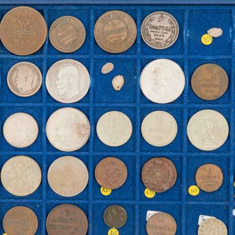 Russland /Sowjetunion - ca. 110 Münzen ab 18. Jahrhundert, - Foto 2