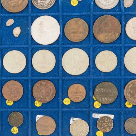 Russland /Sowjetunion - ca. 110 Münzen ab 18. Jahrhundert, - фото 3