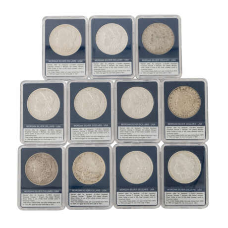 Historische Dollarmünzen aus den USA - - photo 1