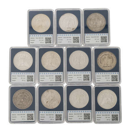 Historische Dollarmünzen aus den USA - - фото 2