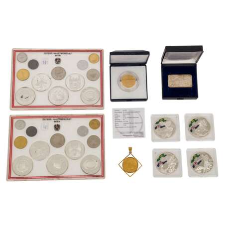 Münzen und Medaillen mit GOLD und SILBER - - photo 1