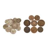 Konvolut aus historischen Kleinmünzen - - Foto 1