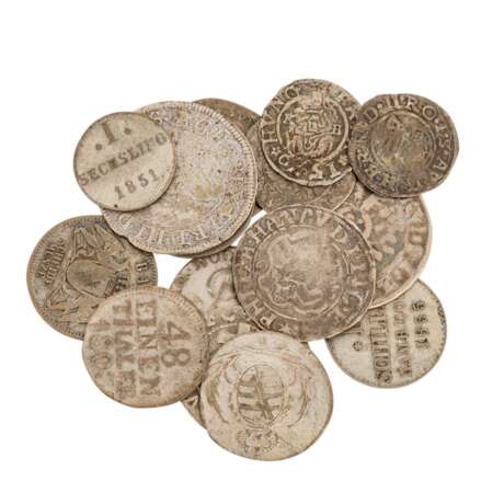 Konvolut aus historischen Kleinmünzen - - photo 3