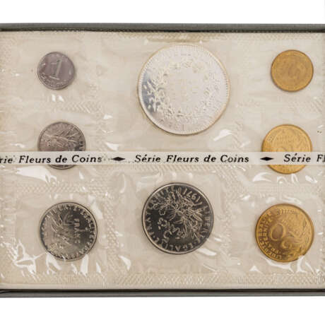 4x KMS Frankreich Monnaie de Paris 1970-1973 - Foto 3