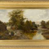 E. WILKINSON Tätig um 1870 Britische Flusslandschaft - Foto 2