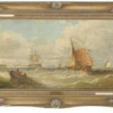 WILLIAM CALLOW (ATTR.) 1812 Greenwich - 1908 Great Missender Segelschiffe und Boote auf See - Foto 2