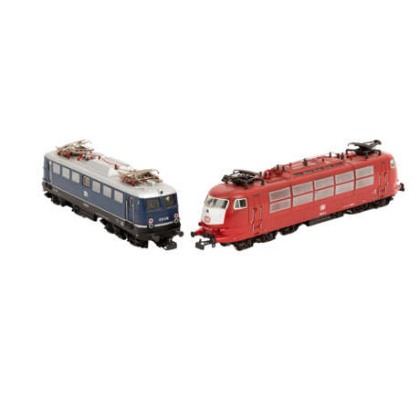 MÄRKLIN zwei E-Lokomotiven, Spur H0, - фото 3