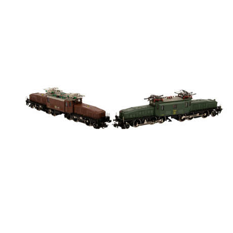 MÄRKLIN zwei E-Lokomotiven "Krokodil" der SBB, Spur H0, - photo 3