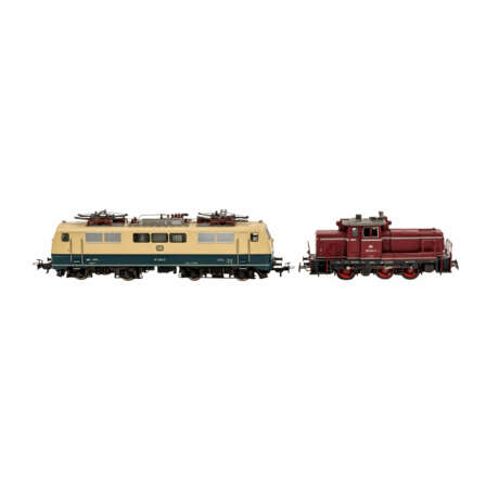 MÄRKLIN zwei Lokomotiven, Spur H0, - photo 4