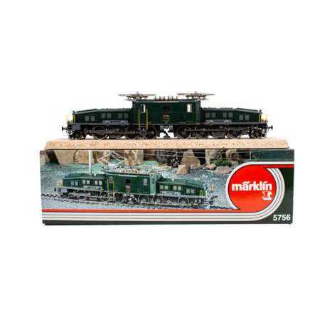 MÄRKLIN E-Lok "Krokodil" 5756 der SBB, Spur 1, - Foto 1