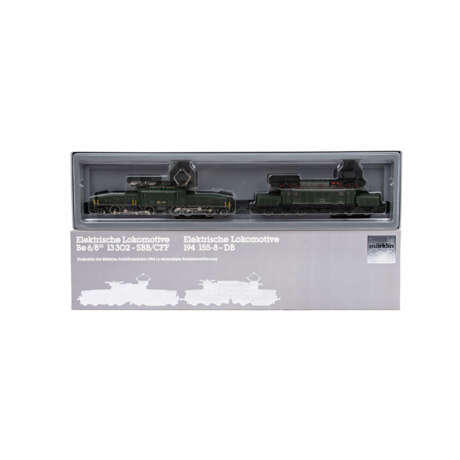 MÄRKLIN "Krokodile" der Jubiläumsfahrt 1984 in einmaliger Sonderausführung 3300, Spur H0, - Foto 1