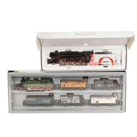 MÄRKLIN Lokomotive 3108 und Zugset 2857 aus Sonderserien, Spur H0, - Foto 1