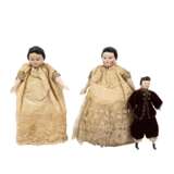 Drei kleine Puppen, um 1900, - photo 1
