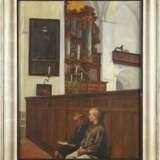 REINHOLD KOCH - ZEUTHEN 1889 Zeuthen bei Berlin Zwei Buben vor der 'Walcker-Orgel' - Foto 2
