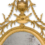 Linnell, John. A PAIR OF GEORGE III GILTWOOD AND CARTON PIERRE OVAL MIRRORS... - photo 8
