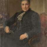 LAJOS BRUCK 1846 Pápa - 1910 Budapest Porträt einer Dame am Schreibtisch - Foto 1